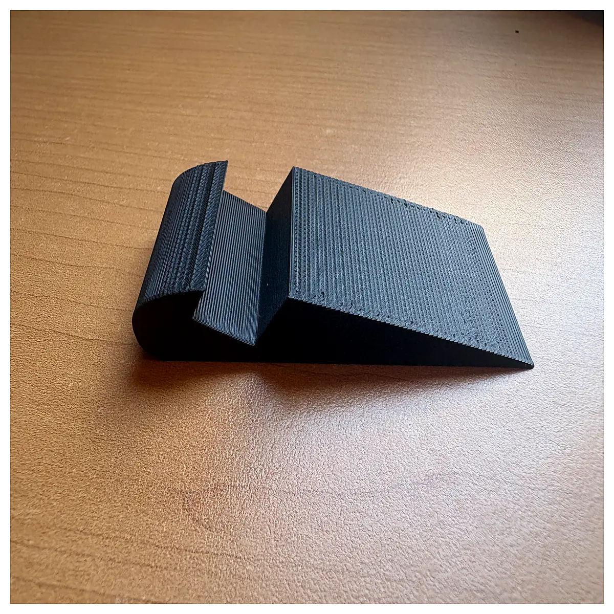 minimalist phone holder for desk 45 degree angle adjustable grip non slip base