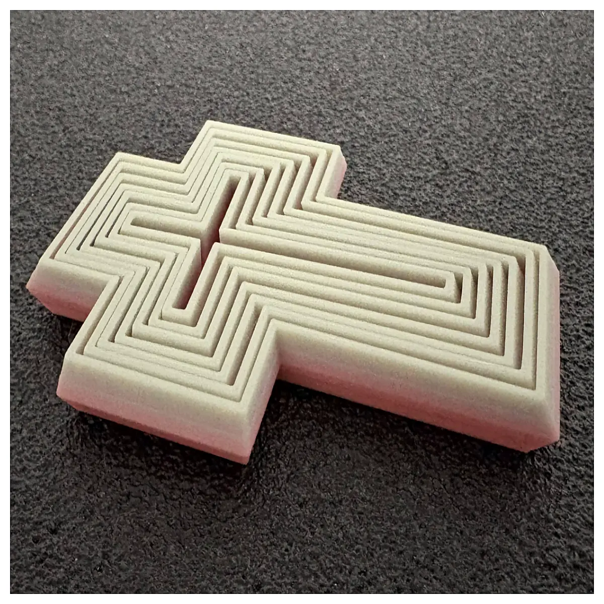 stress relief cross fidget toy anxiety relief silicone squeeze keychain anti stress men women