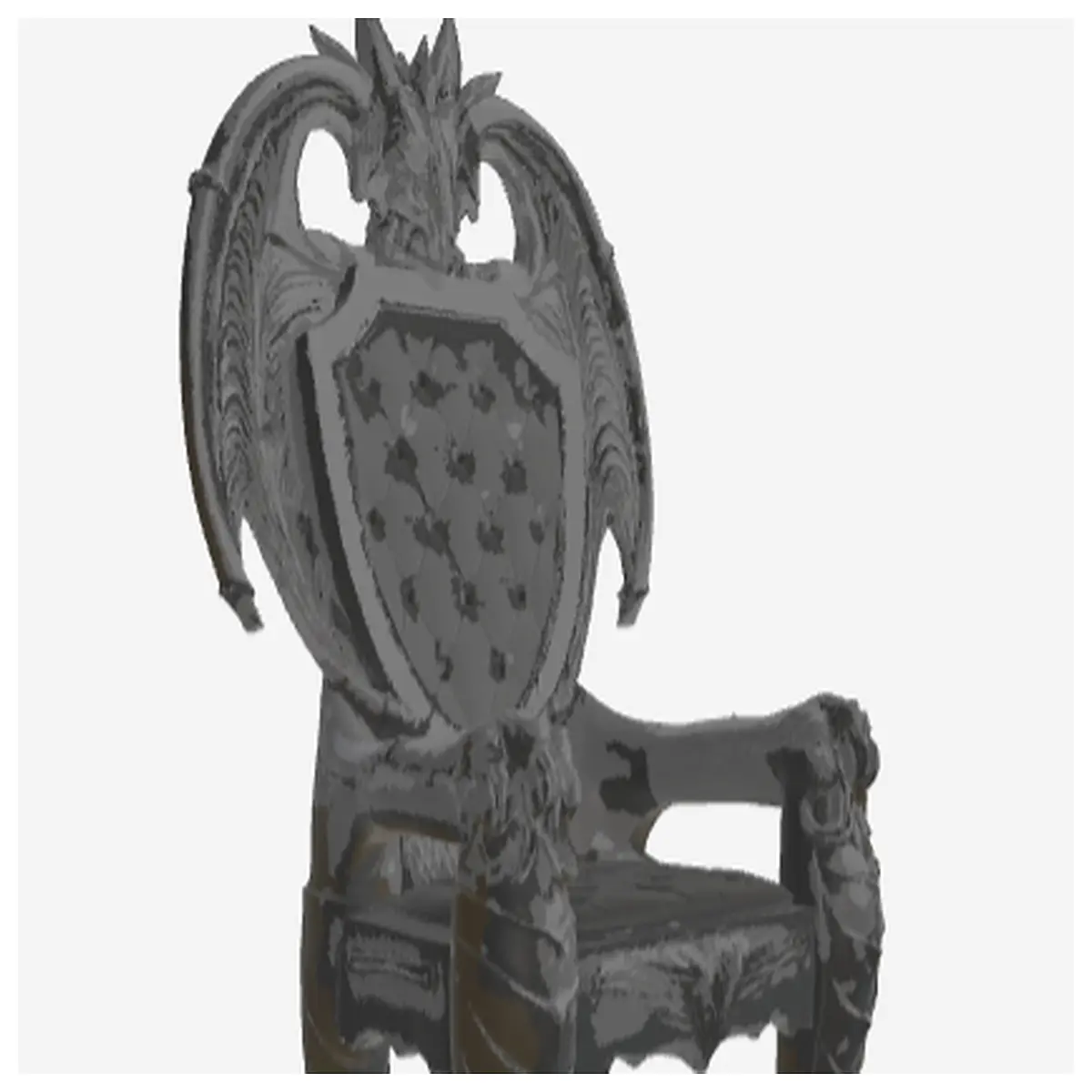 throne chair for home office king size executive leather recliner with footrest high back boss chair massage gaming seat