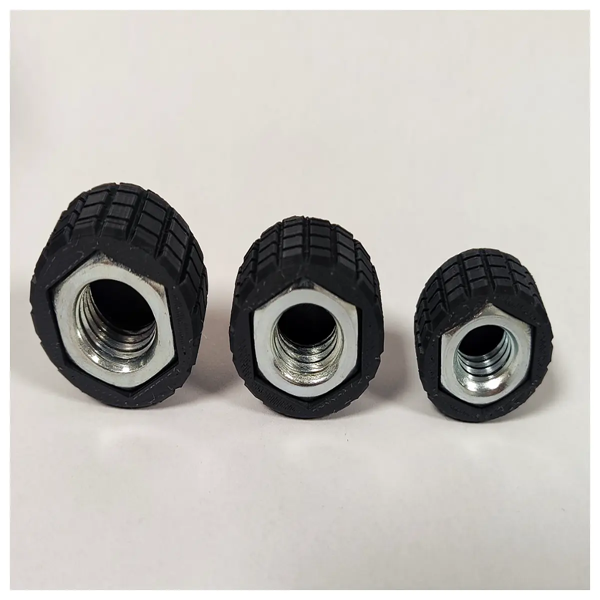 duty wing nut covers m12 m16 industrial grip handles for machinery protection
