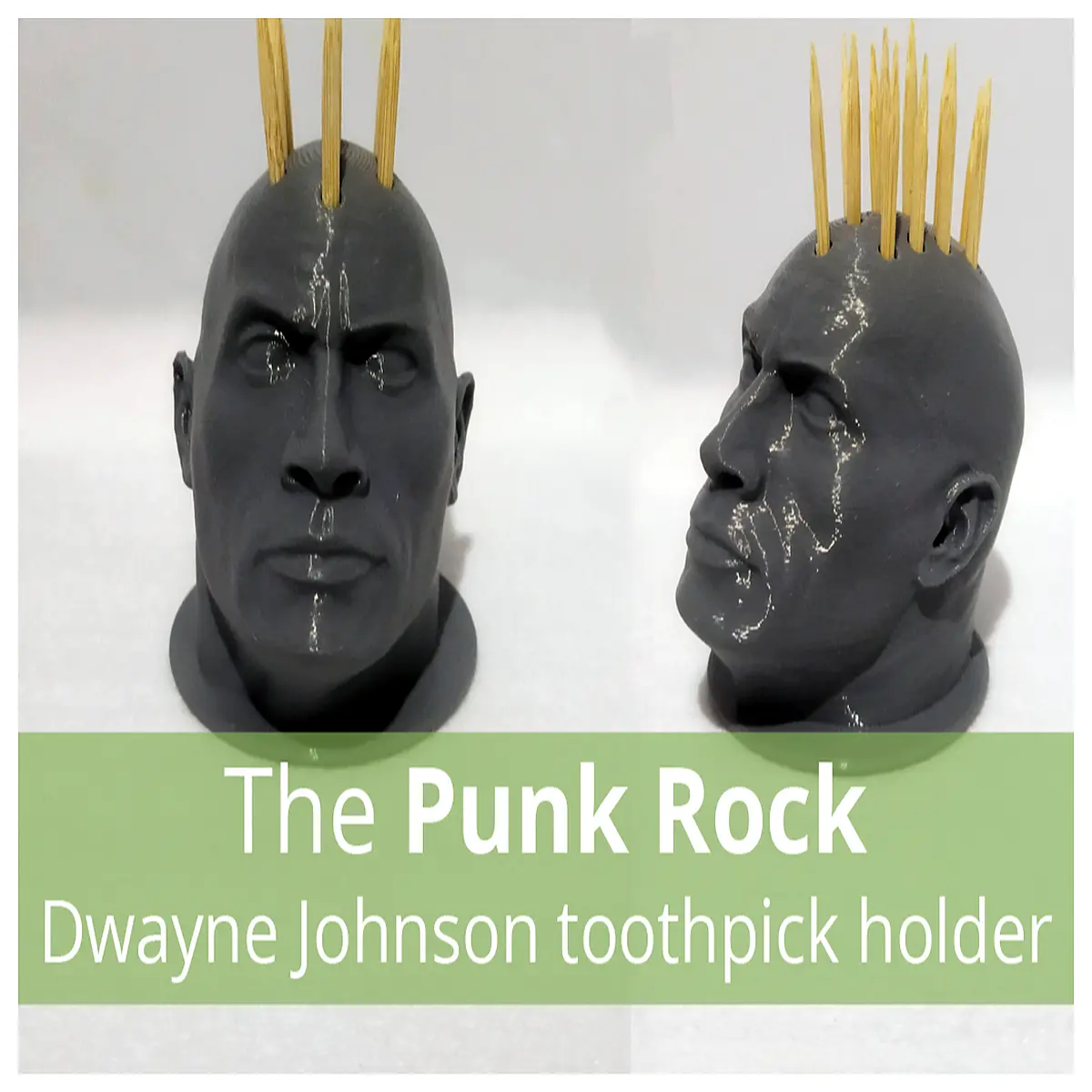 rock star toothpick holder jaw design durable table decor men
