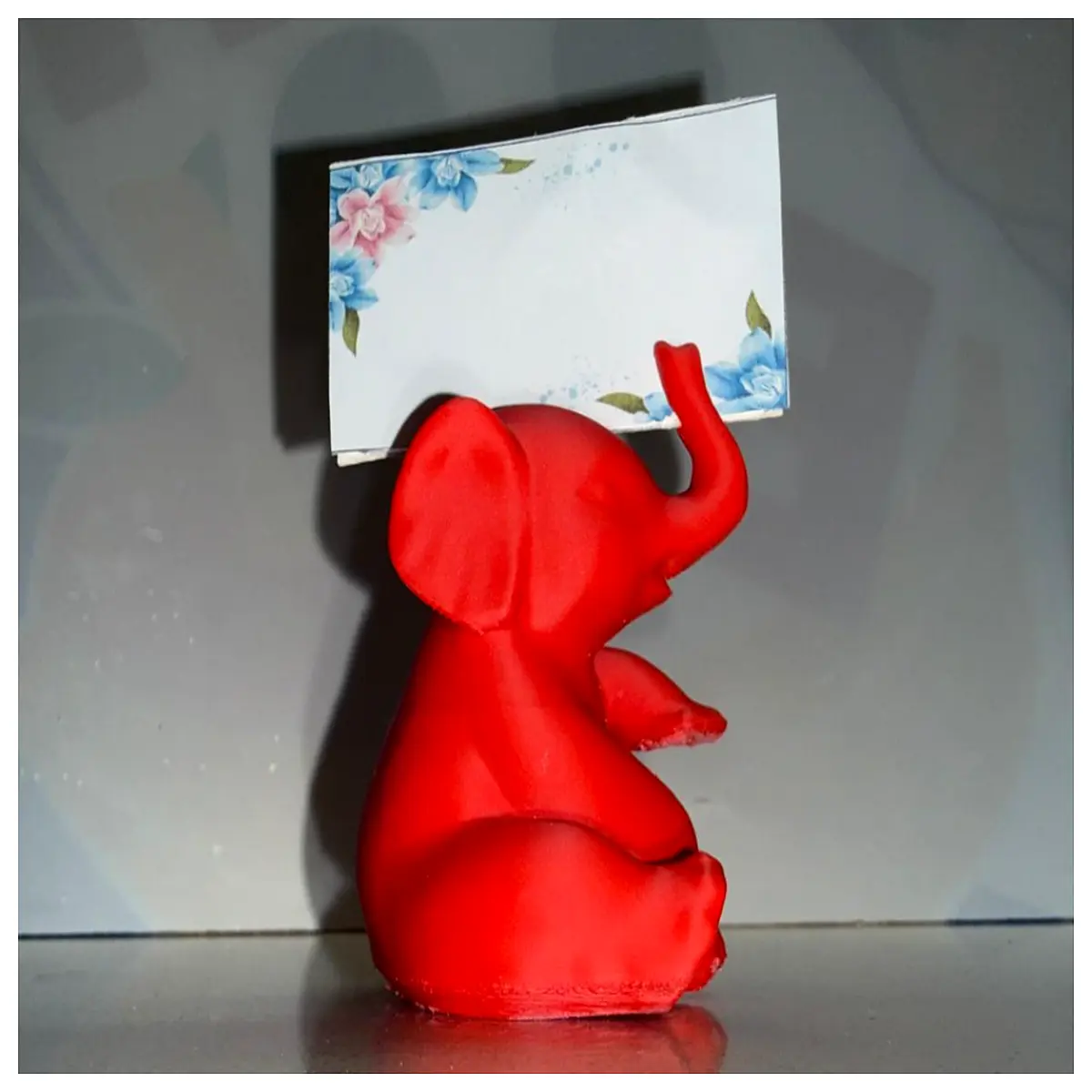 cute elephant desk name holder acrylic office sign wedding favor gift