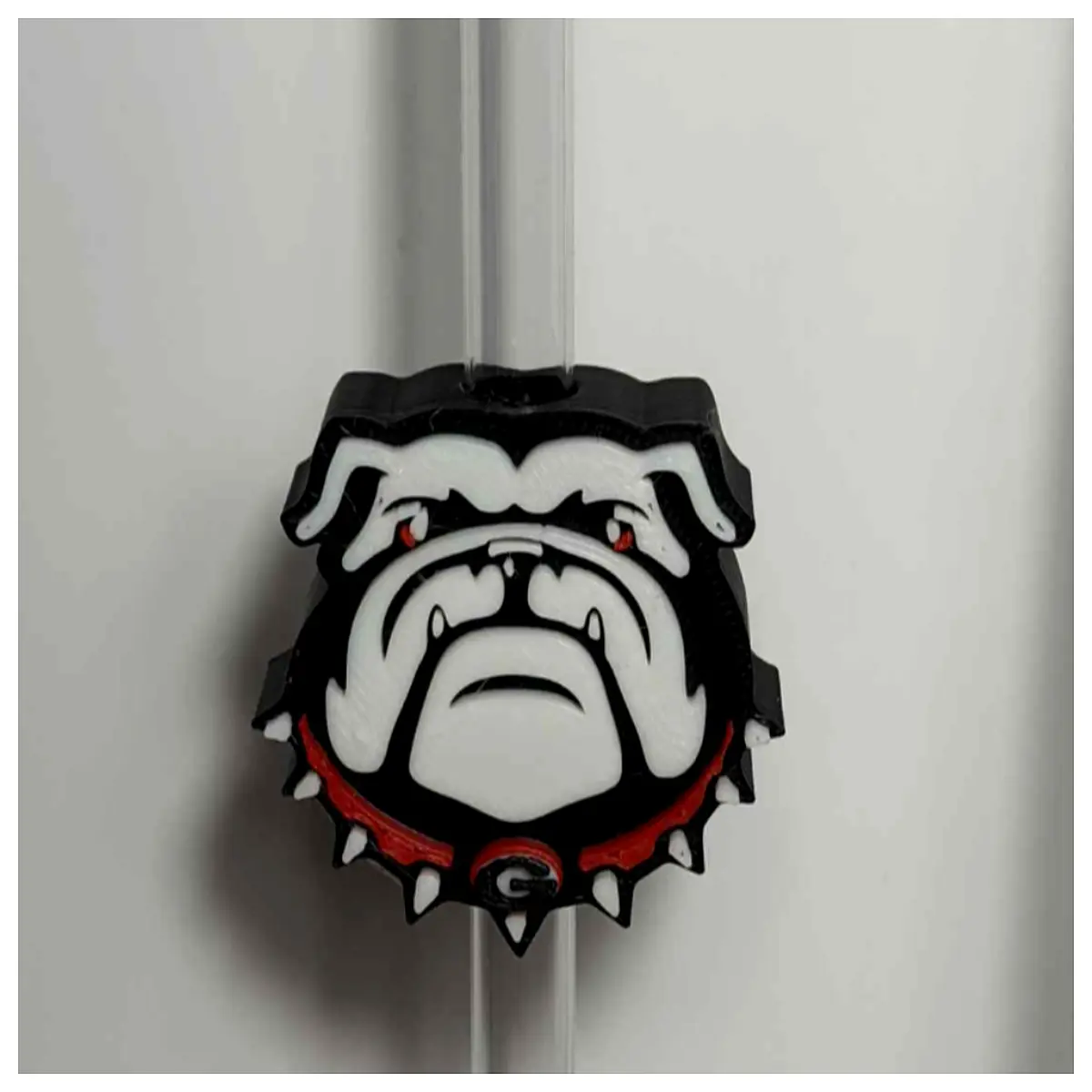 cute bulldog straw lid for kids leak proof dog face cup cover reusable silicone pet snout sipper top adorable puppy nose drinking accessory