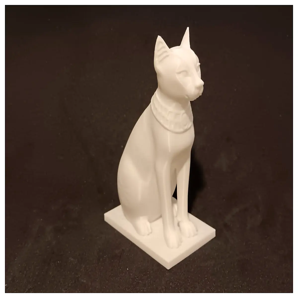 decorative egyptian cat statue for home decor ancient pharaoh animal figurine shelf ornament