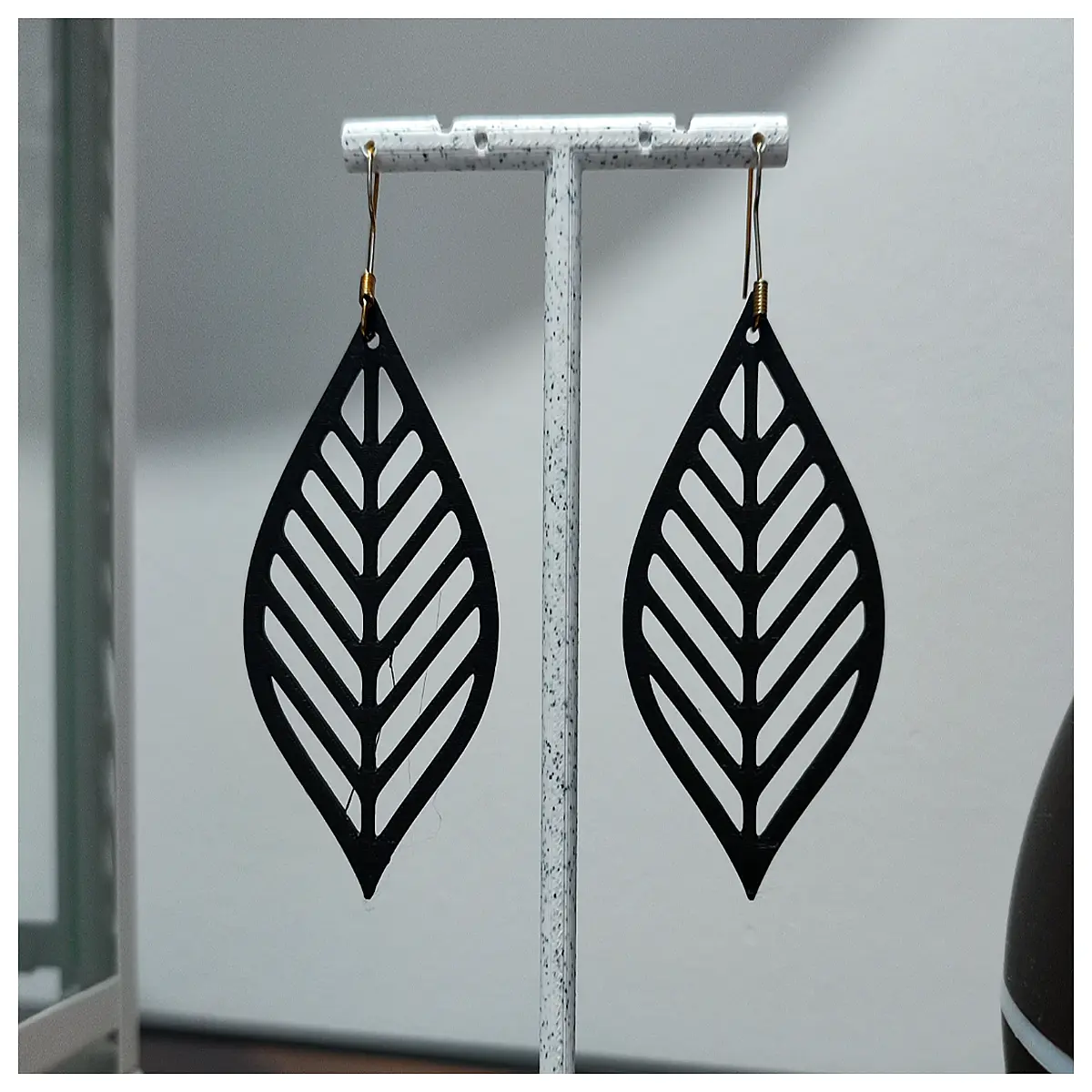 xray effect earrings transparent resin jewelry futuristic goth aesthetic punk accessories