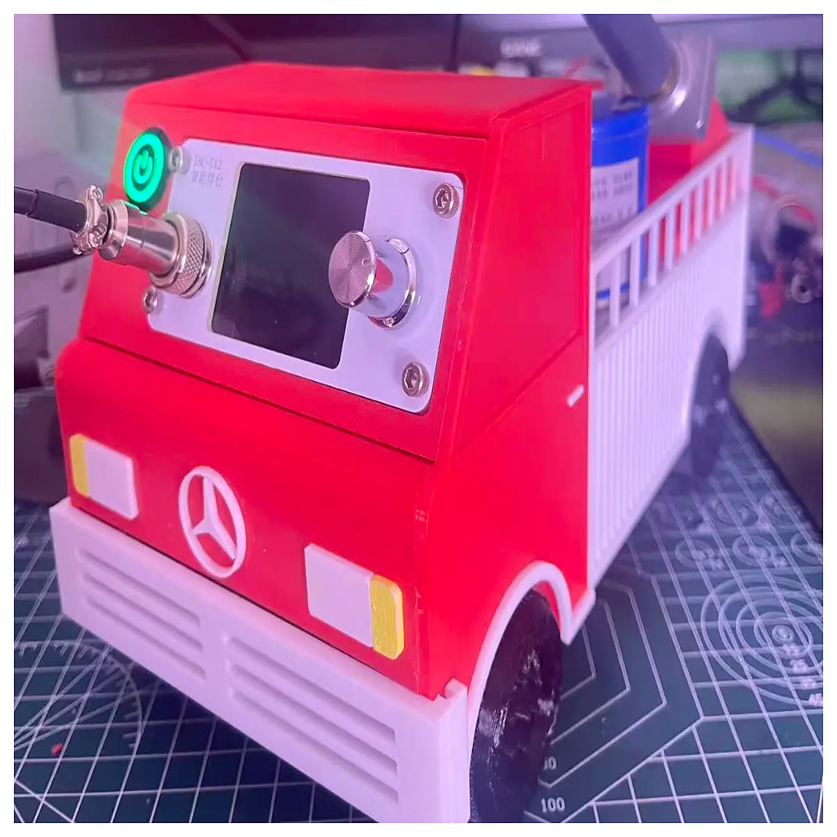 245w soldering station case replacement shell housing box for temperature control unit repair parts