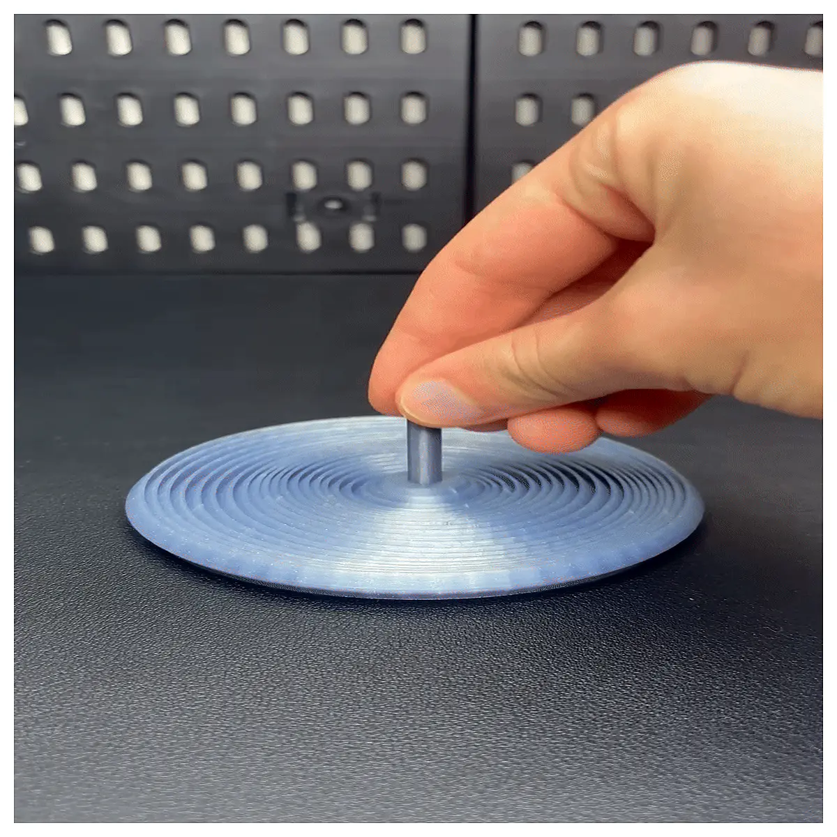 large sensory ring fidget toy with handle for anxiety relief and