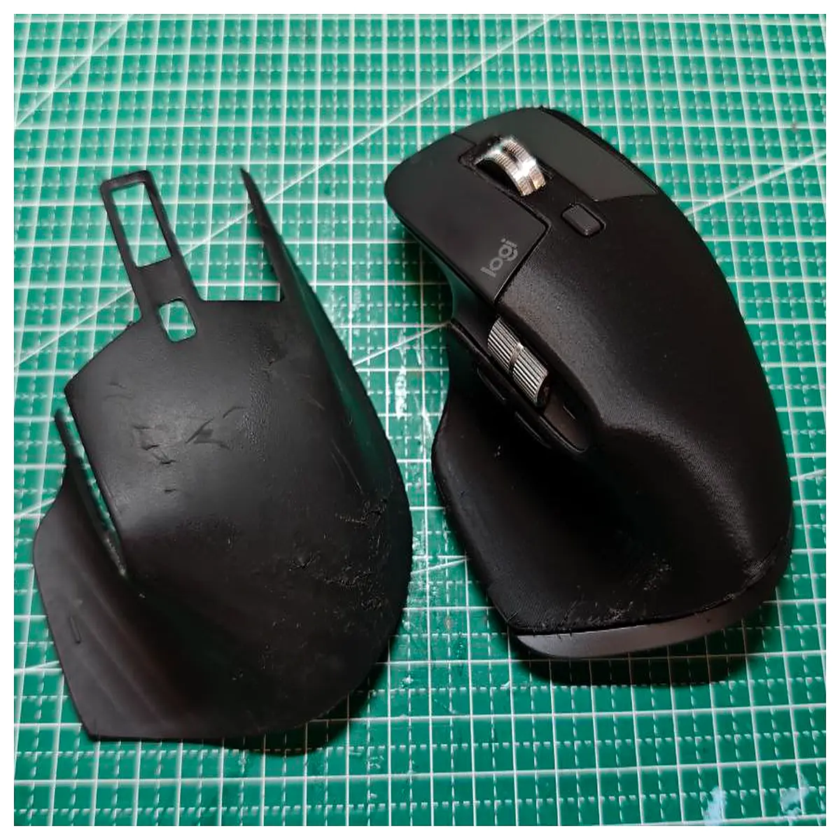 mx master 3s rubber grip replacement skin silicone cover soft touch coating repair parts for