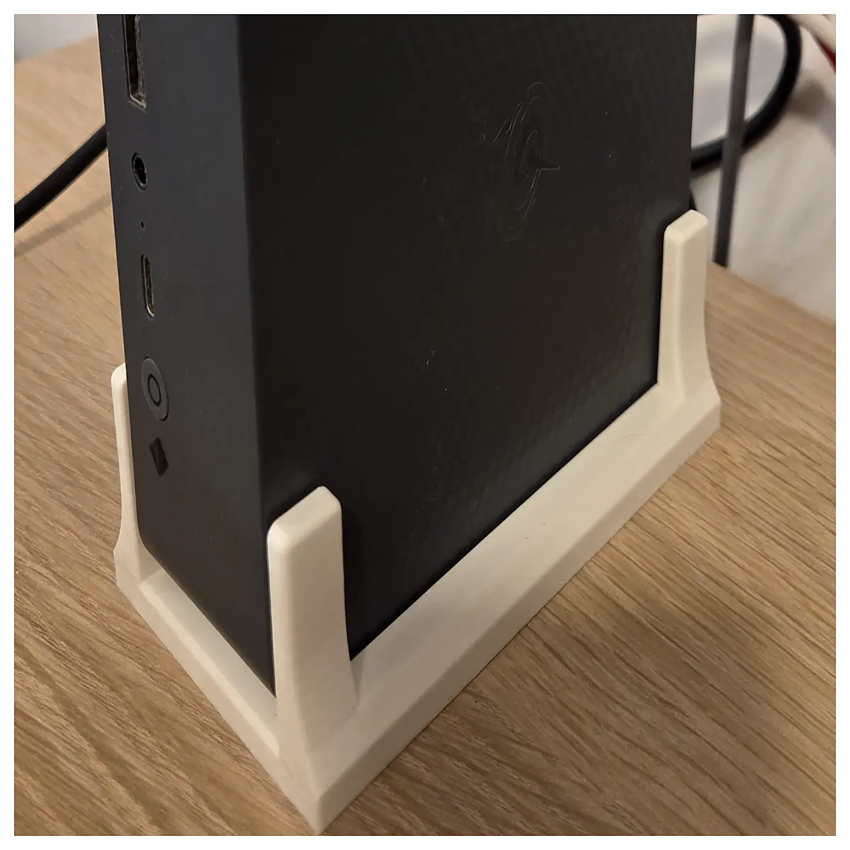 beelink ser5 vertical mount bracket for mini pc desktop holder