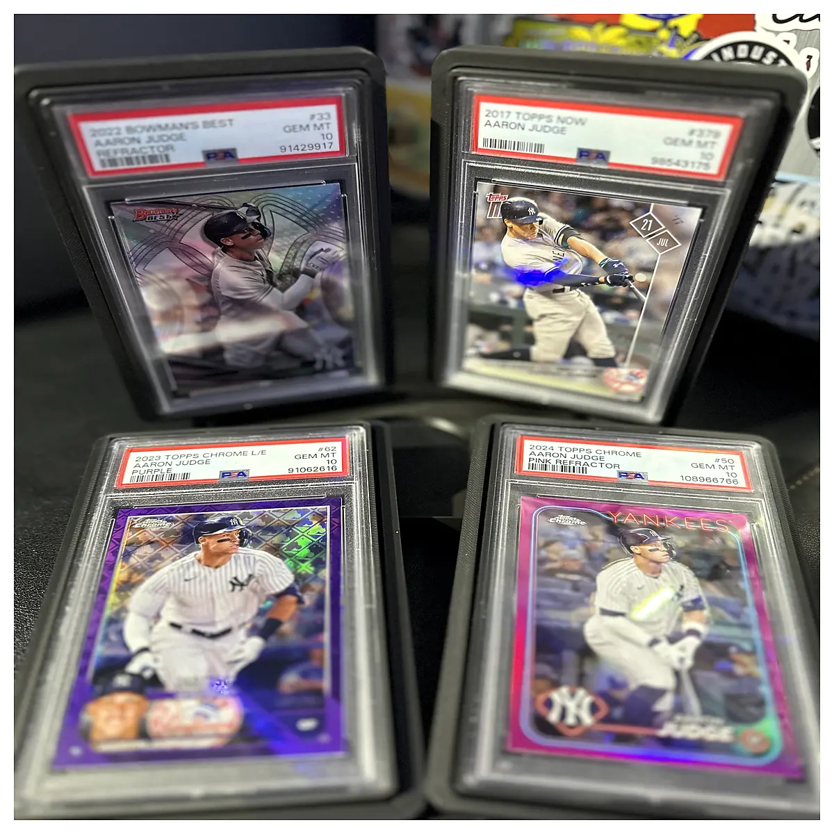 psa graded slab acrylic protective holder for sports cards