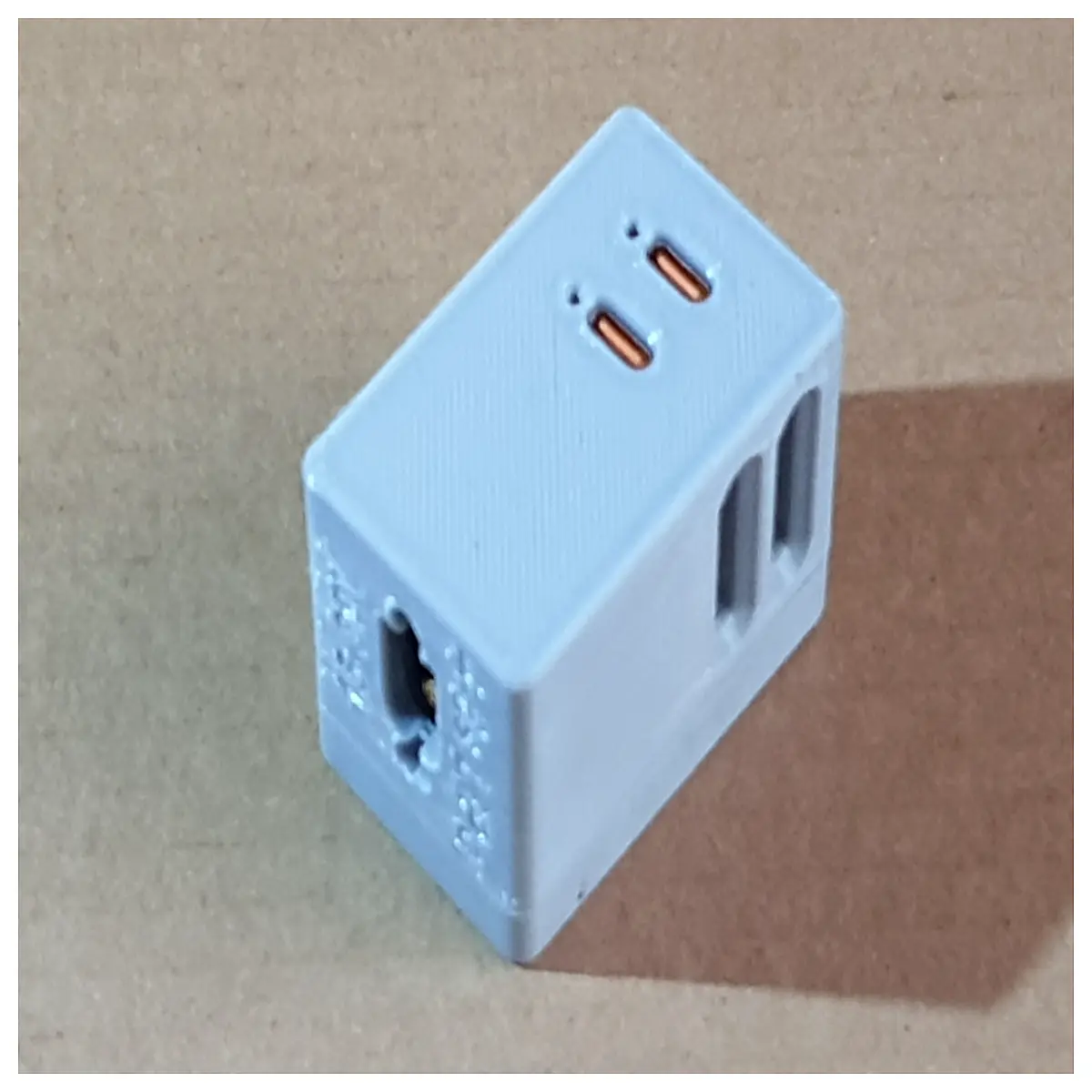 xt60 usb c pd31 2x65w fast charging hub multi port power adapter for laptop phone tablet