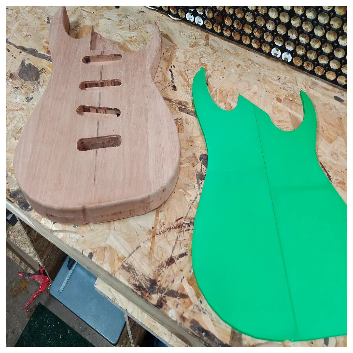 guitar trimming template router guide for luthier woodworking precision shaping