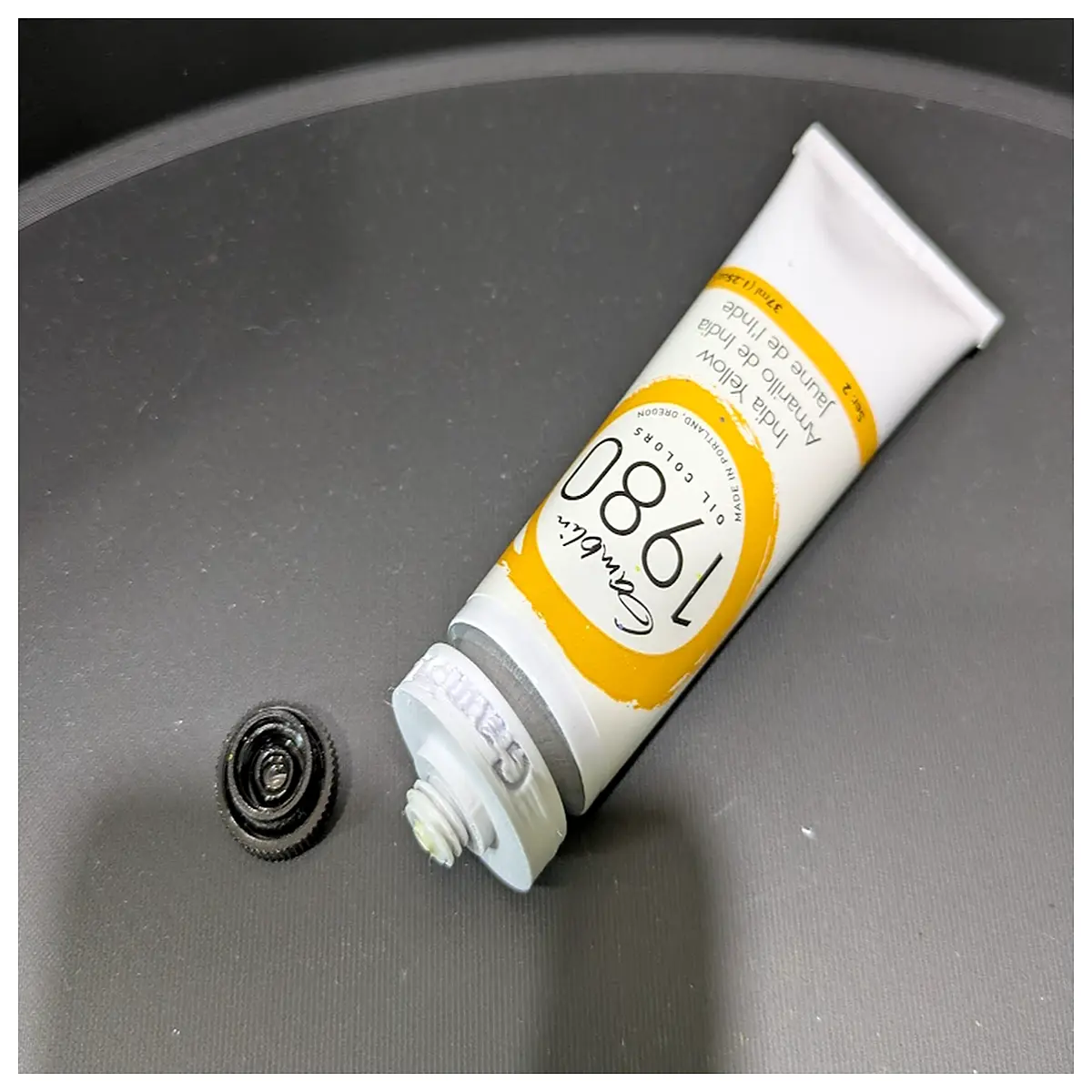 gamblin paint medium cap replacement lid for oil painting fluid consistency control