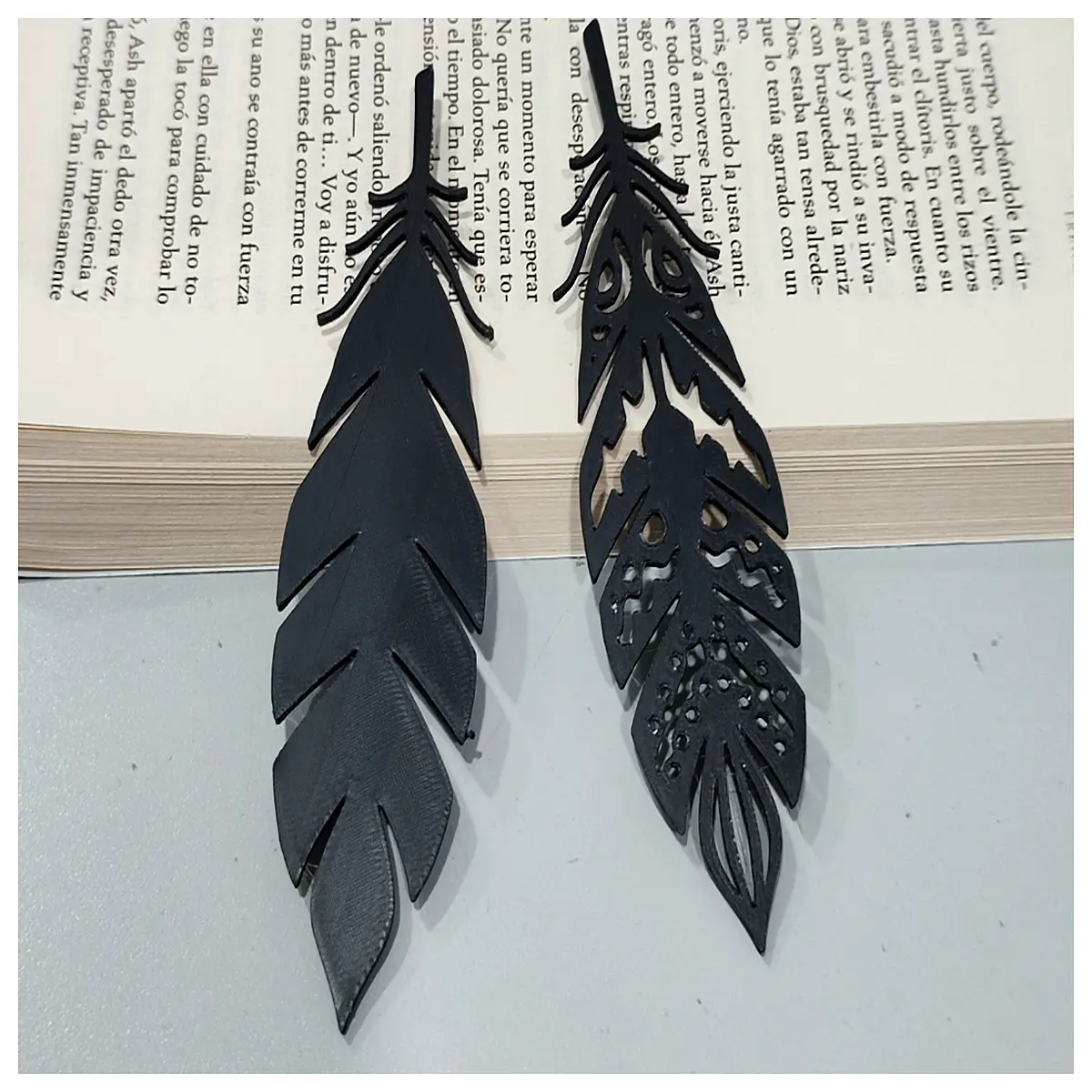 raven feather bookmark for readers literary aesthetic stationery gift vintage gothic book accessory reading marker