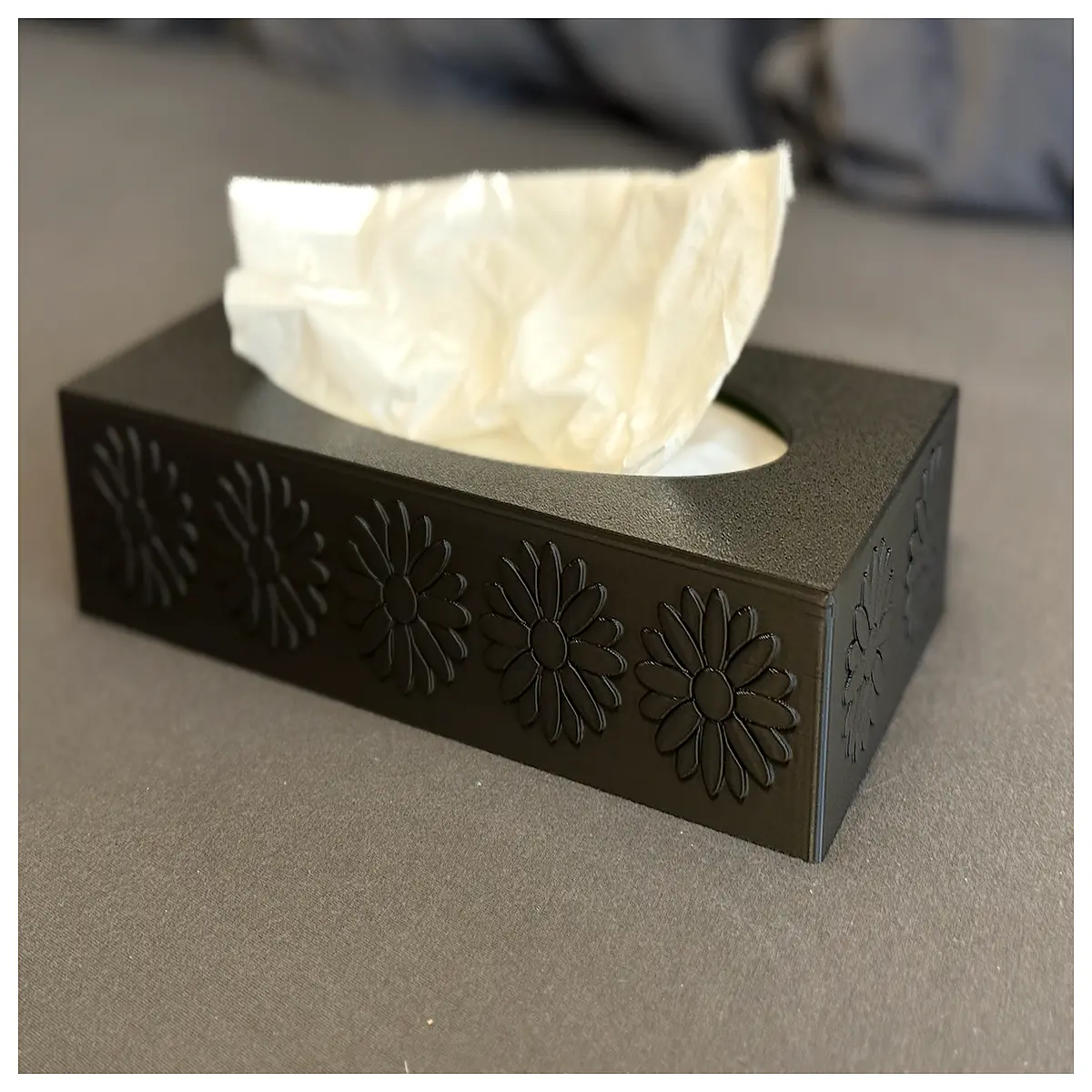 floral tissue box cover cute fabric case for home decor living room sofa table organizer