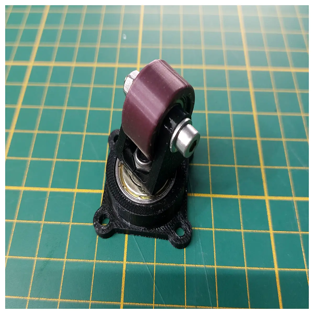 duty swivel casters with precision 608697 ball bearings for smooth industrial trolley rotation and high load capacity