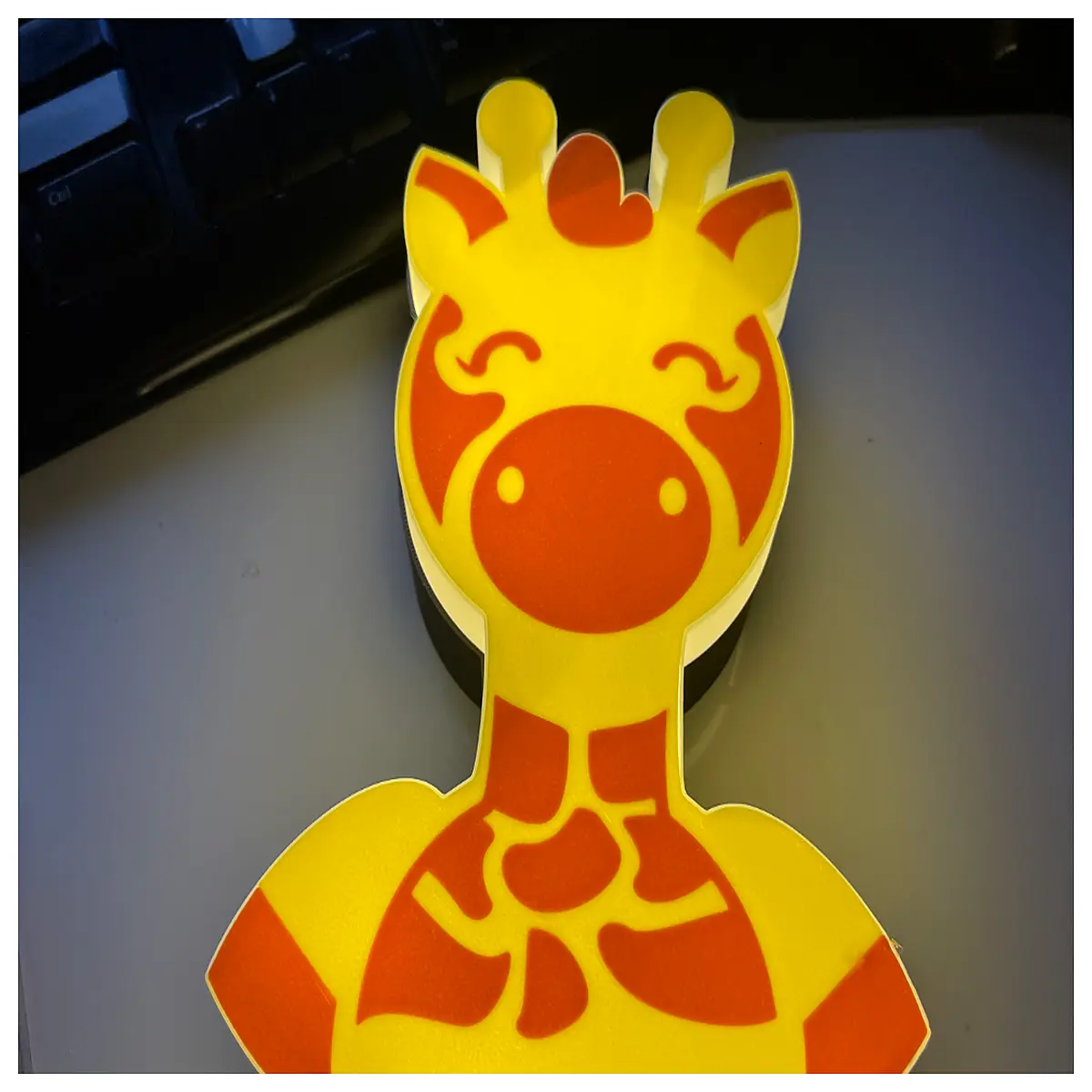 cute giraffe night for kids room soft glow animal baby nursery decor toddler sleep aid toy gift