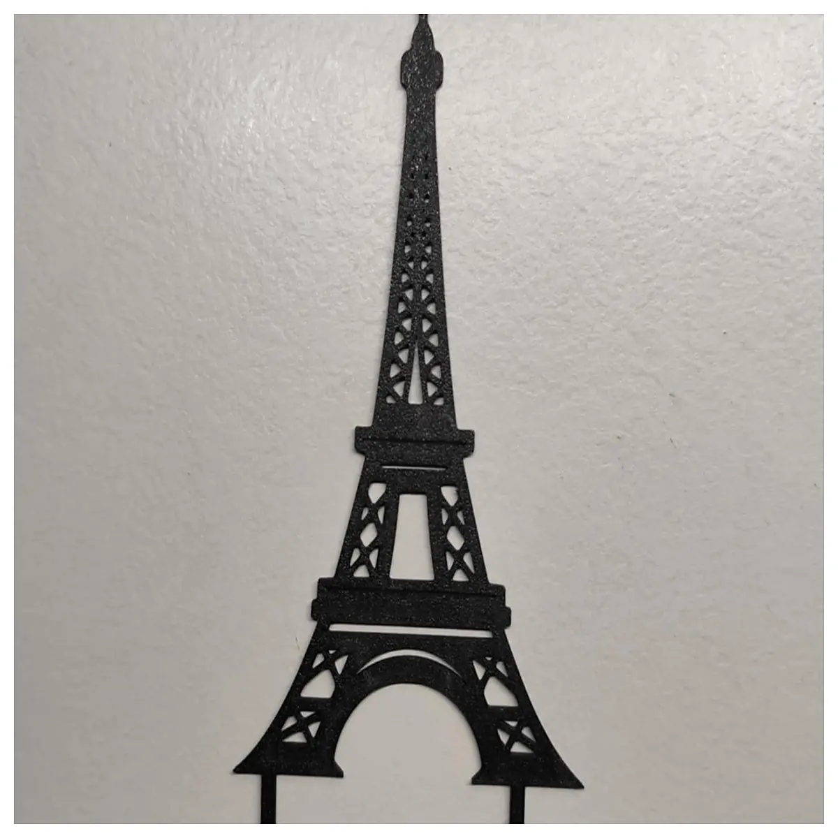 tower home decor metal wall art vintage paris landmark sculpture for living room shelf