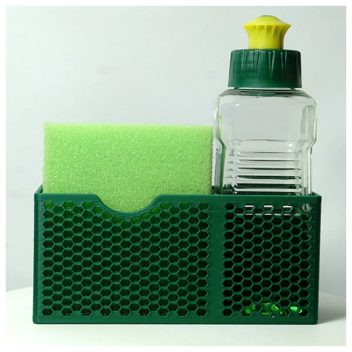 camping cart sponge holder organizer rack for outdoor kitchen supplies dish soap dispenser storage