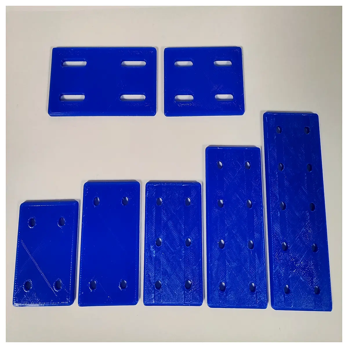 duty wide patch plate 40x4mm double row steel repair strip for truck trailer chassis reinforcement