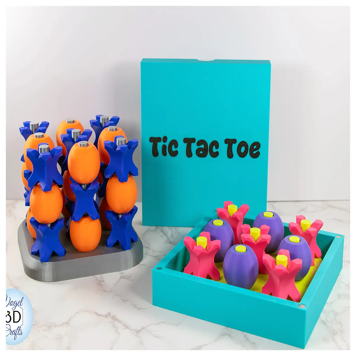 classic toe game with storage box travel board for kids adults family fun party games