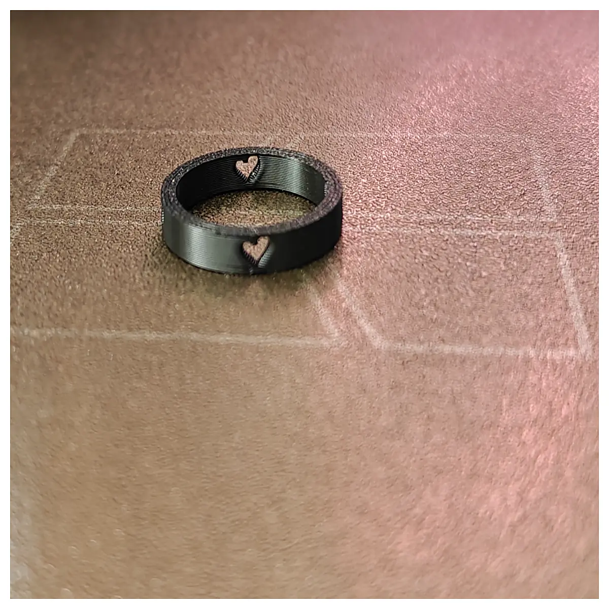 gold shaped ring for women love symbol jewelry romantic girlfriend anniversary valentines day