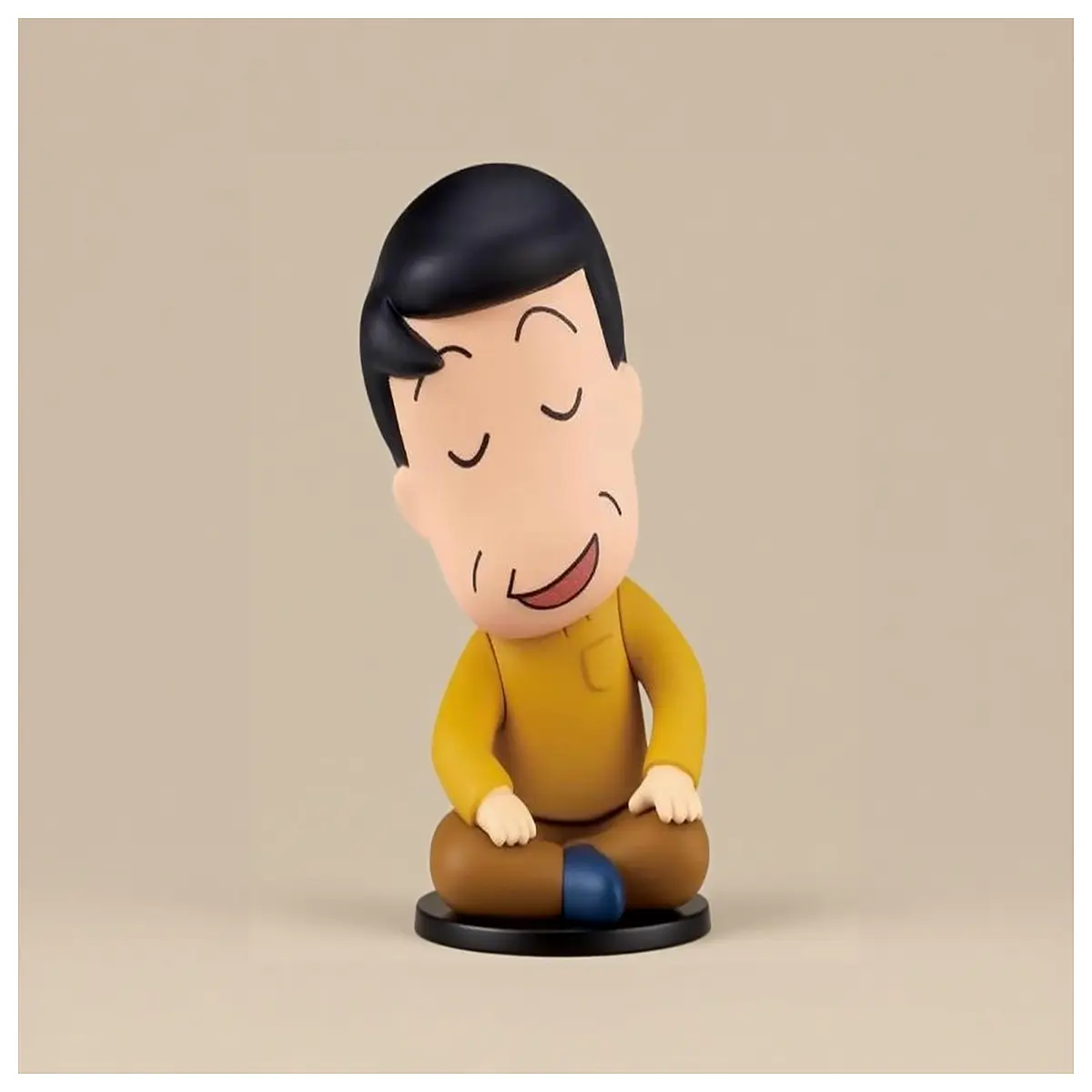 chibi maruko chan dad hiroshi figure collectible anime toy for kids coloring activity set