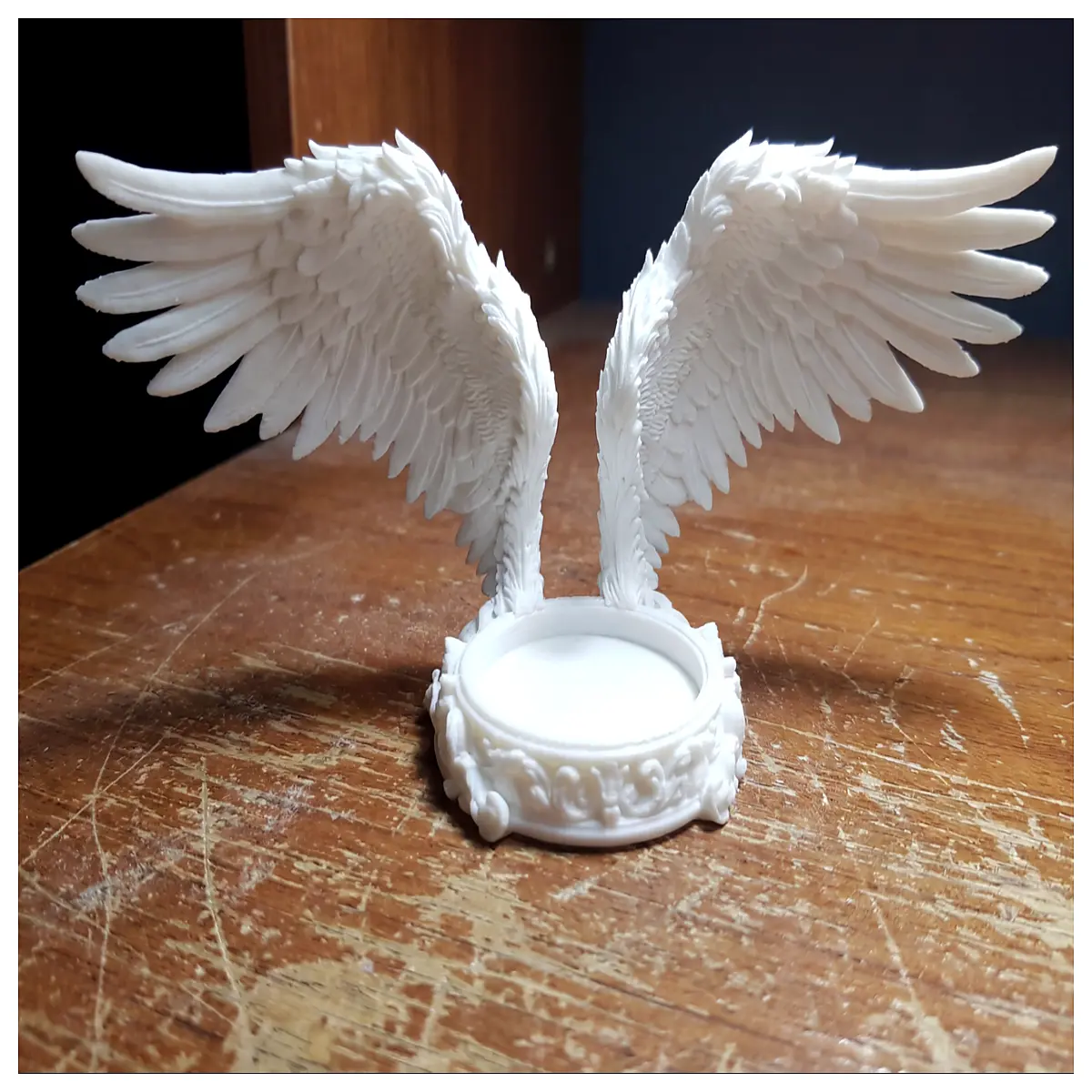 angel wing jewelry tray organizer for rings necklaces earrings vanity table storage box gift