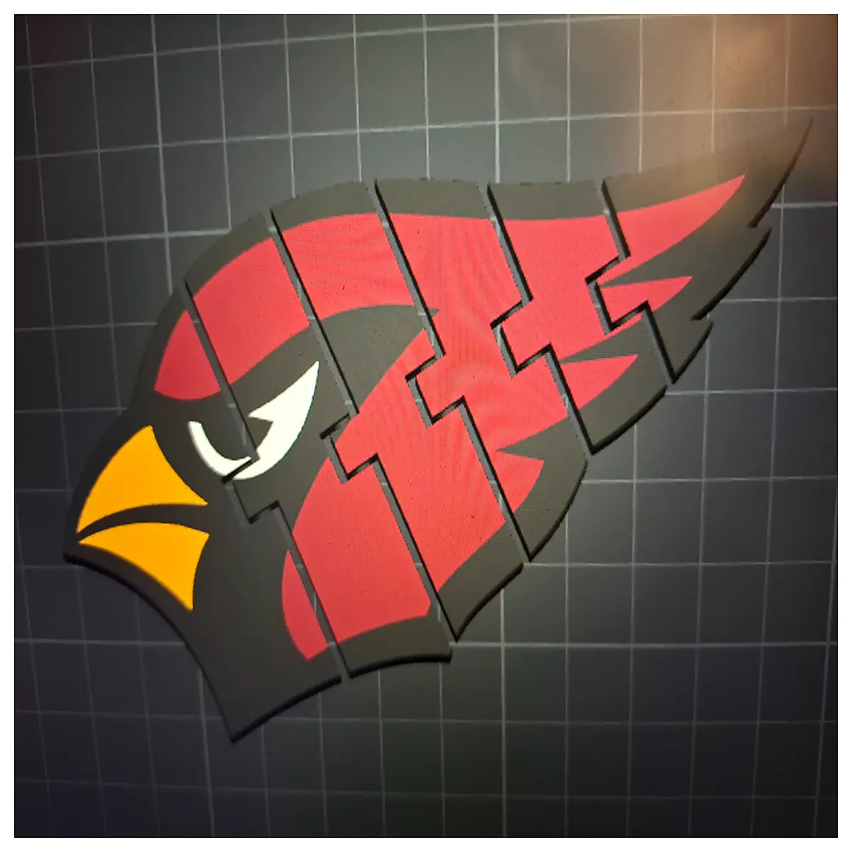 arizona cardinals plush keychain squeeze toy stress relief fans