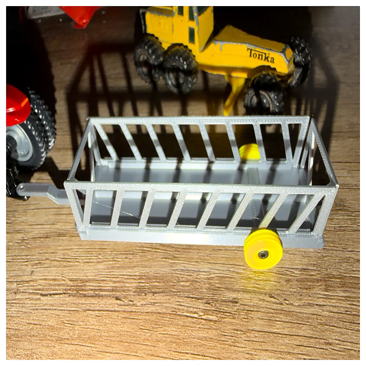 portable cattle feeder bucket livestock water trough with handle mobile farm feeding station for cows