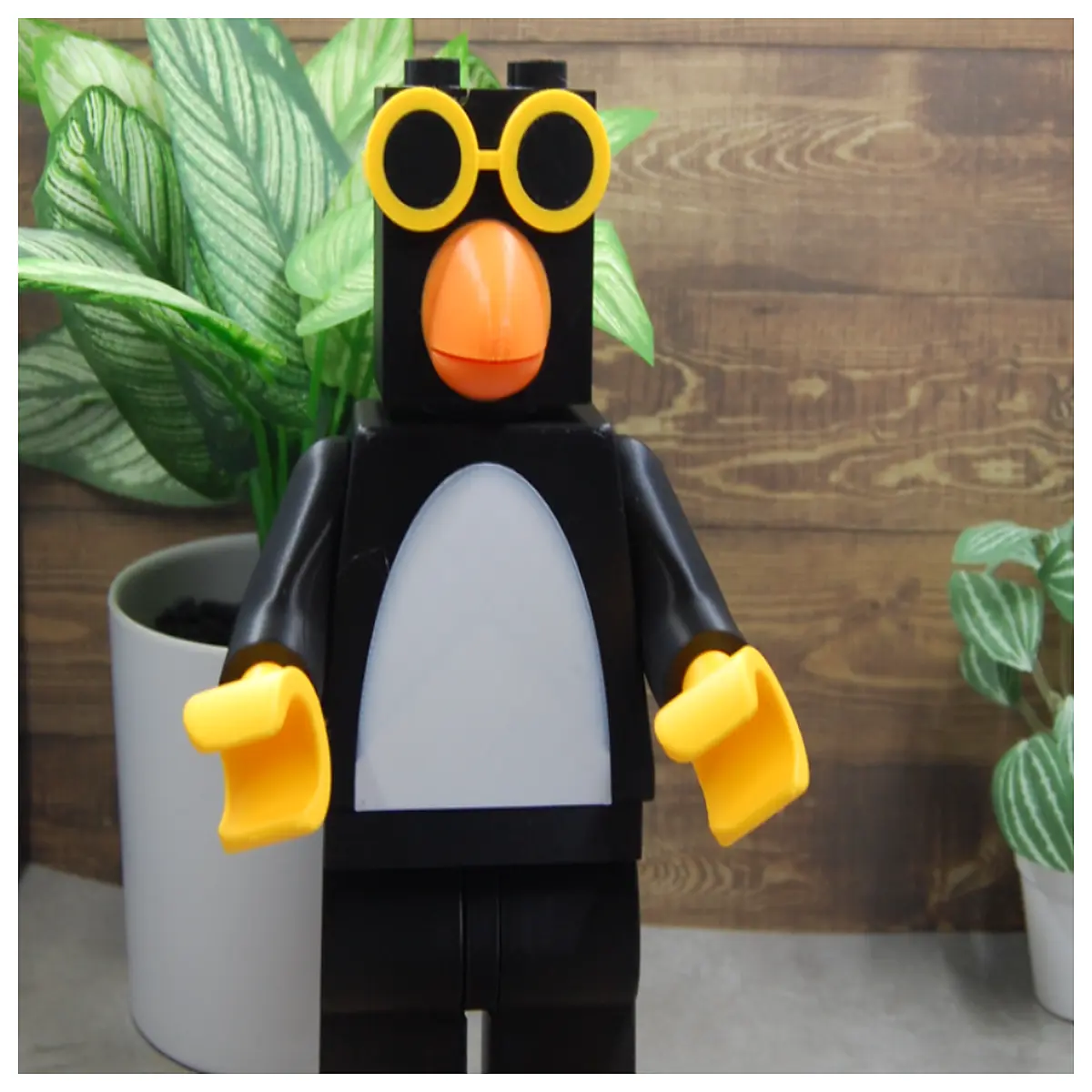 brainrot crow block figure collectible building blocks toy piece for desk decoration and gift