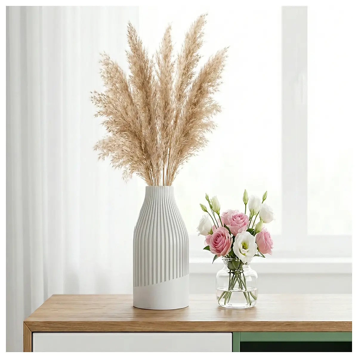 wabi sabi ceramic vase modern japanese minimalist home decor table centerpiece