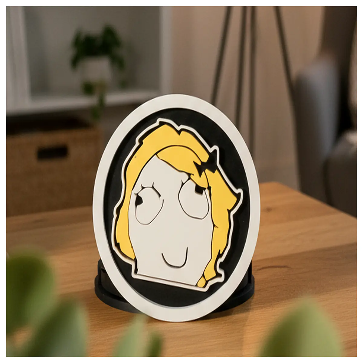 derpina meme coaster funny animal drink mat sticky non slip table protector for gaming desk party decor