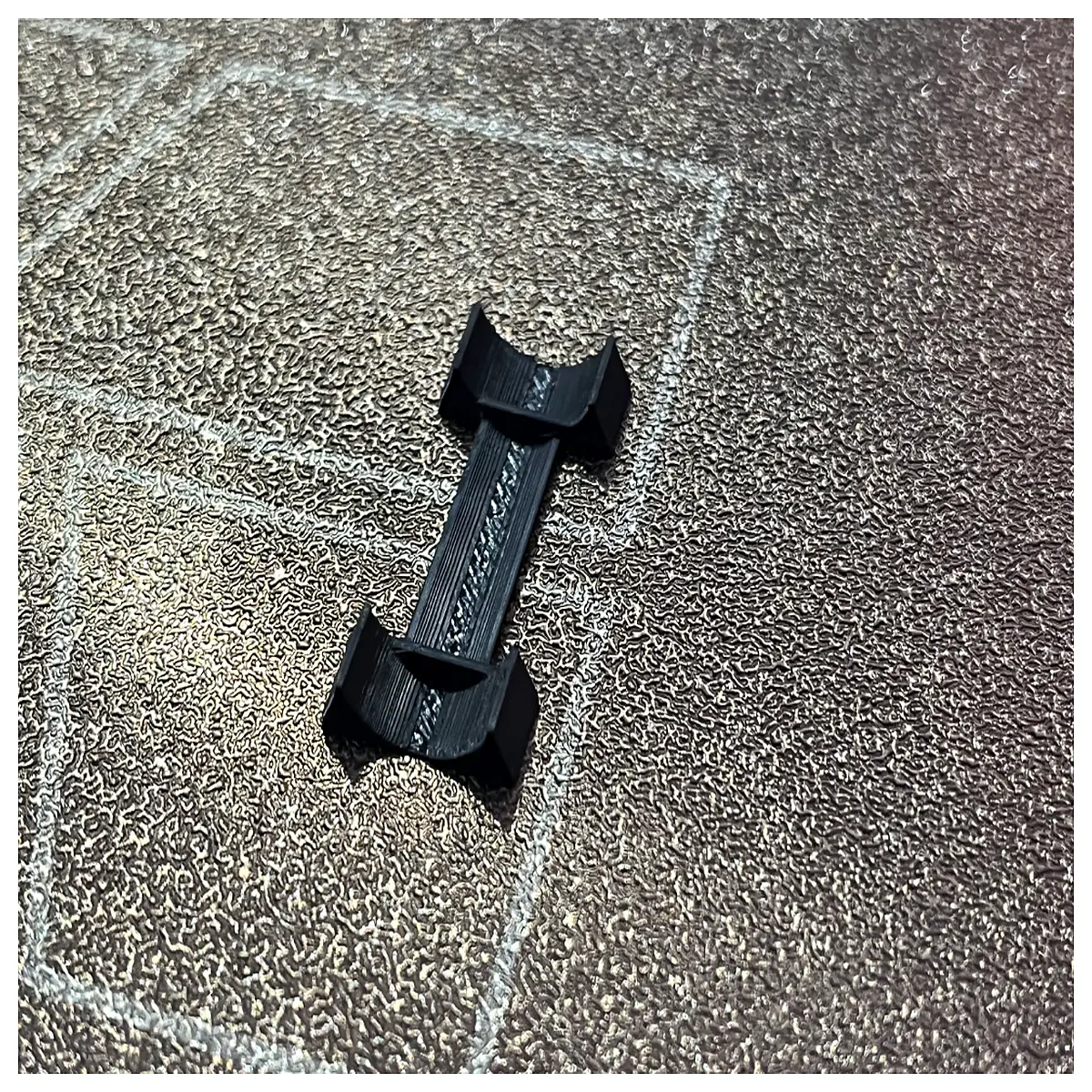 wheel stopper block anti roll bumper for track layout safety barrier