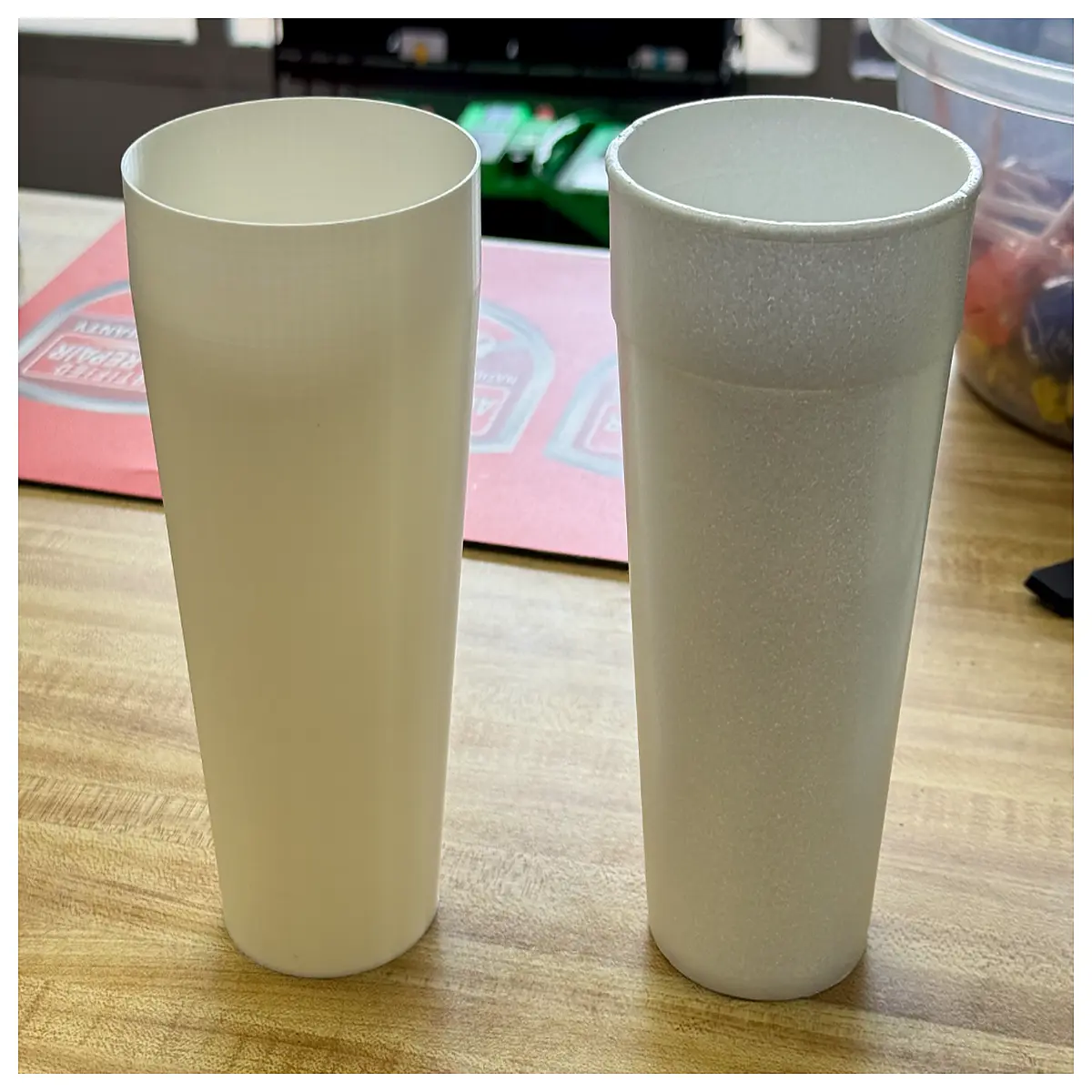 eco friendly 20oz reusable plastic cup no foam sustainable daily use water bottle