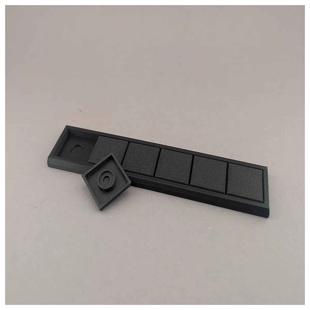 6x1mm 25x25mm square bases for d d miniatures rpg terrain wargaming army painting stands