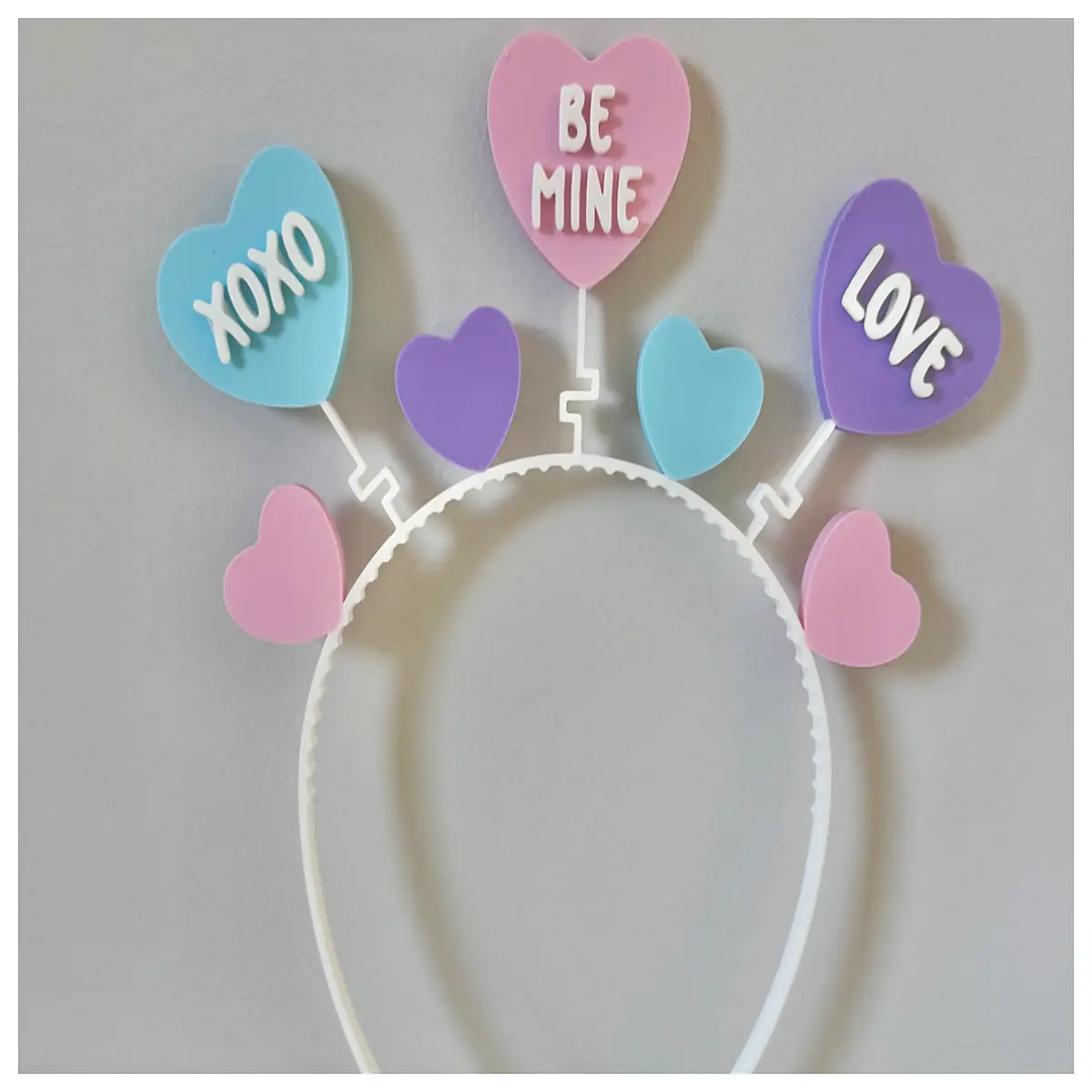 cute confession headband for girls romantic love proposal hair accessories sweet valentine s day her cute bowknot headwear