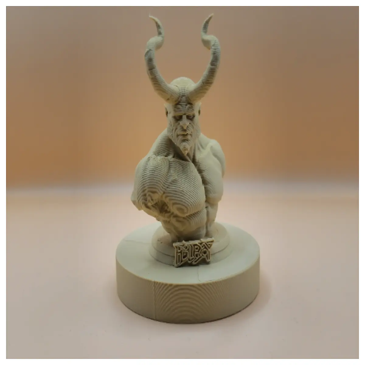 demon horn figure collectible statue fantasy decor