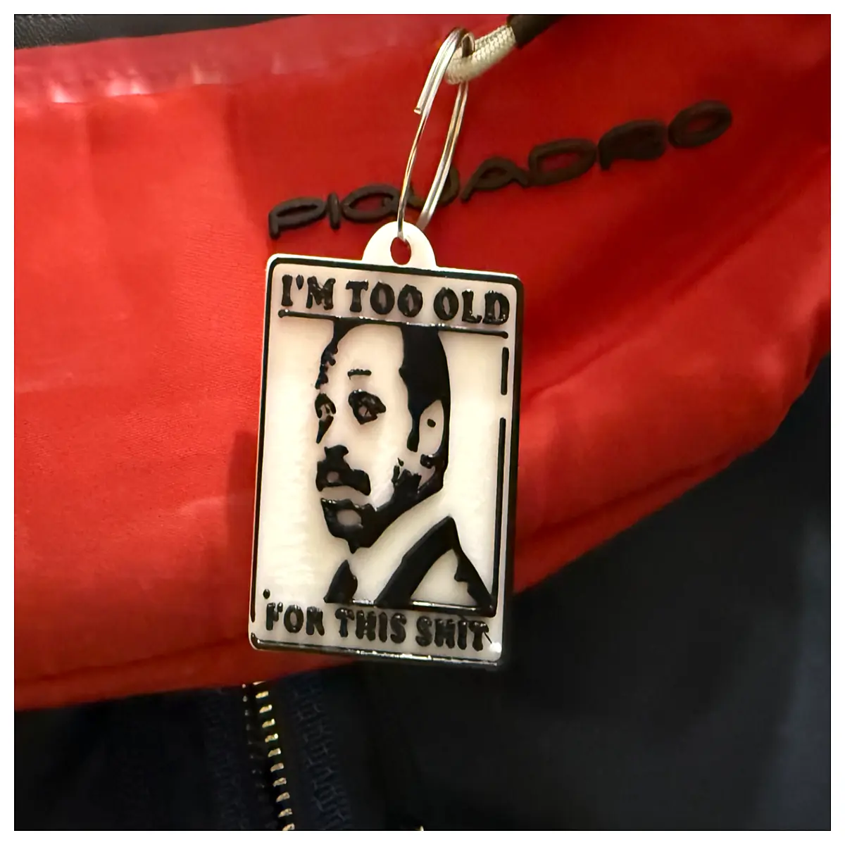 vintage 1990s movie memorabilia keychain retro cinema collectible gift nostalgia