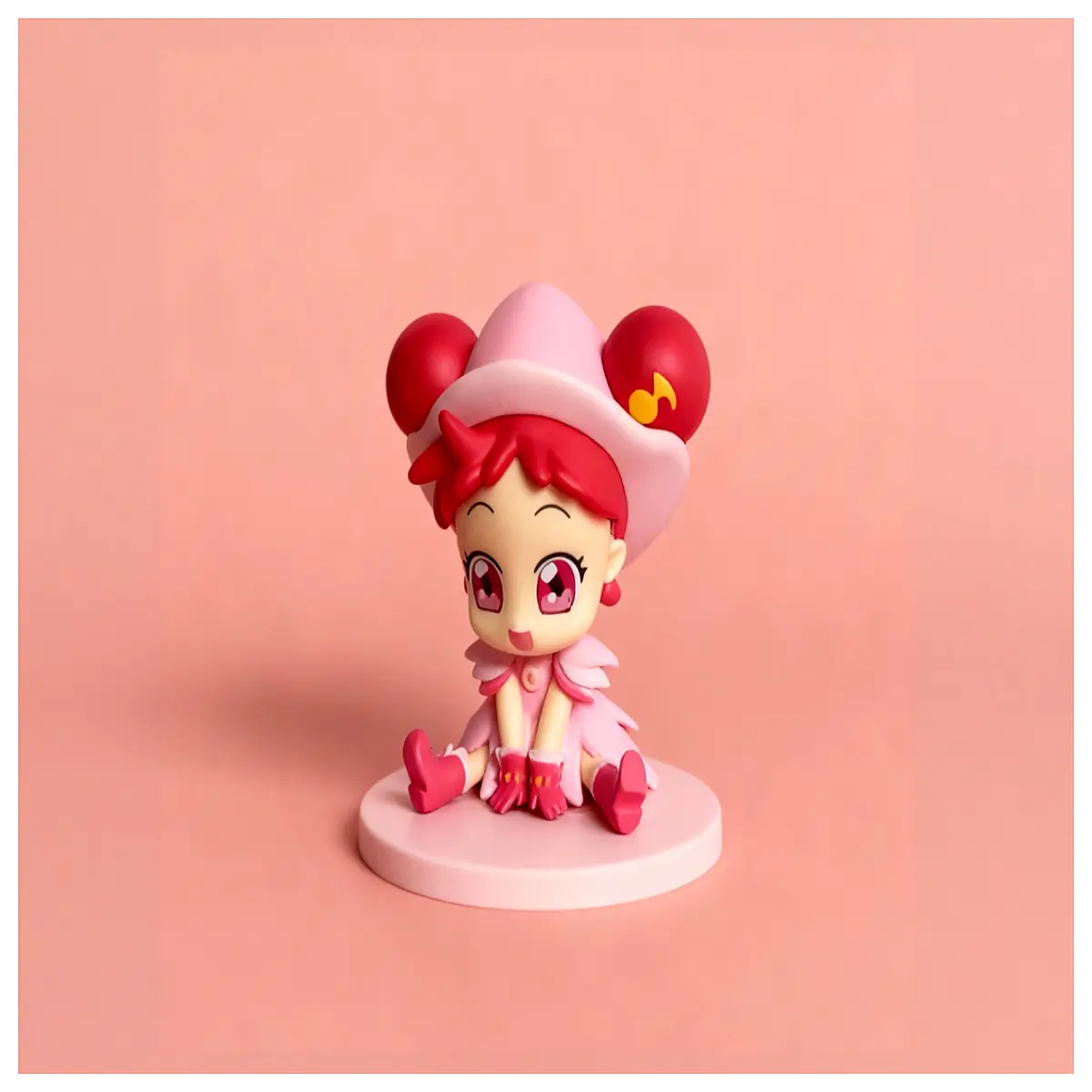 doremi ojamajo dameko asuka momo collectible figure painting toy for girls decor