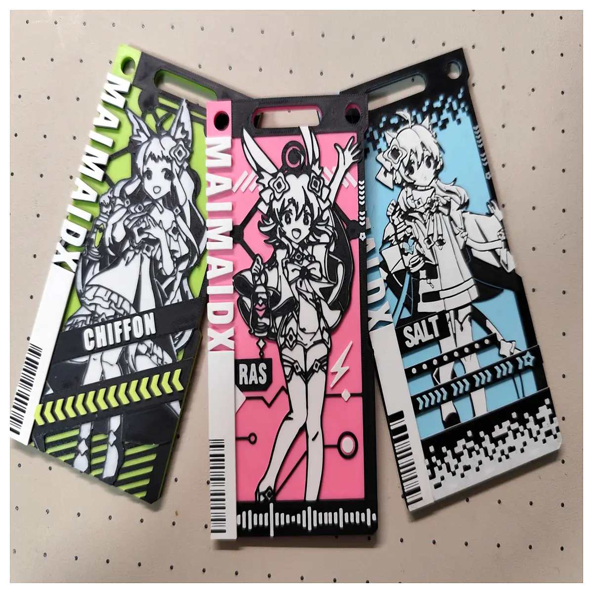 maimai dx pass 3 las character card accessory for rhythm game arcade
