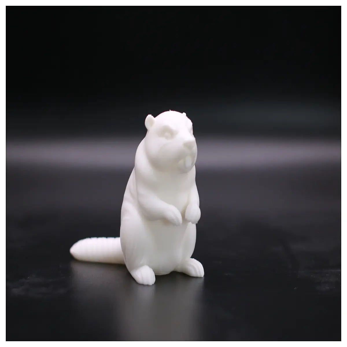 cute beaver statue decor for home whimsical animal figurine shelf woodland creature ornament garden