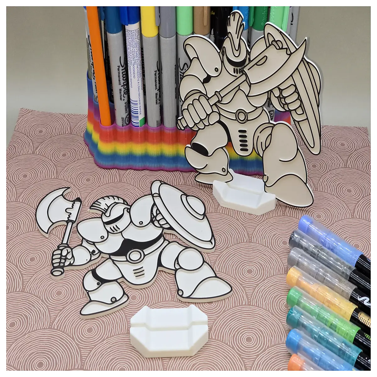 dragon quest slime knight painted figure collectible toy rpg