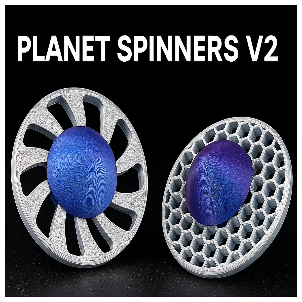 space planet stress relief fidget spinner toy v2 anti anxiety desk gadget for adults kids