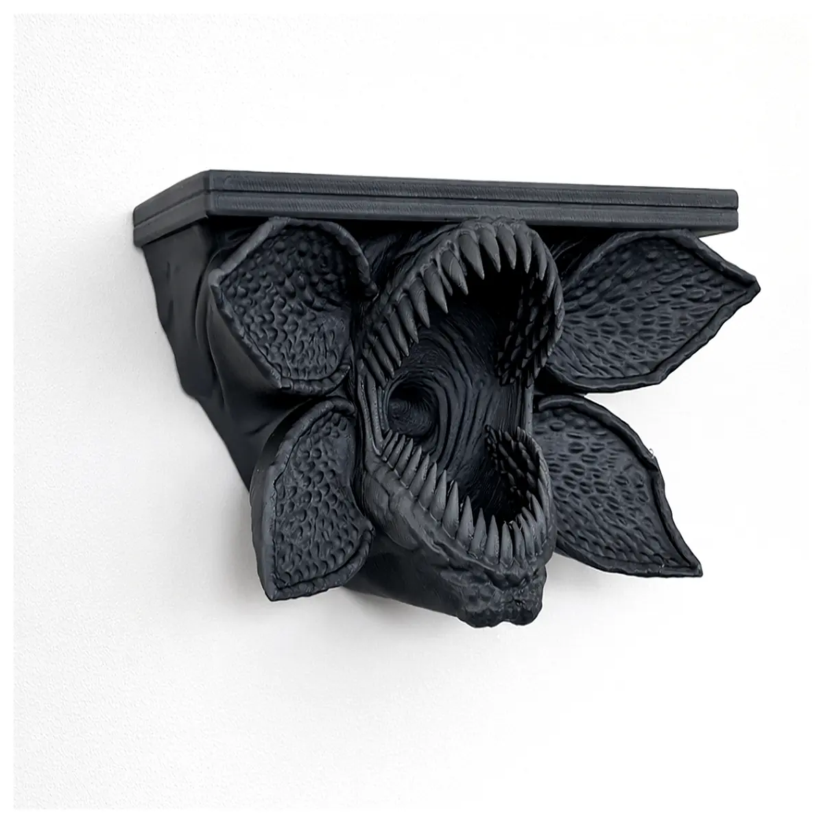 demogorgon wall shelf hunter decor gaming room storage organizer