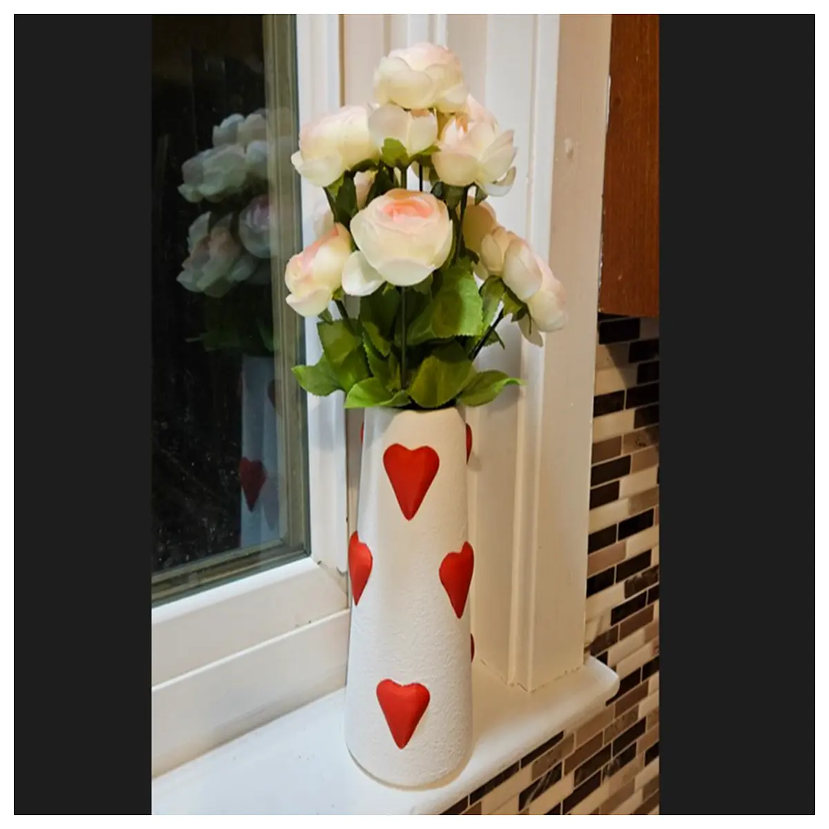 shaped vase for flowers romantic home decor wedding centerpiece gift