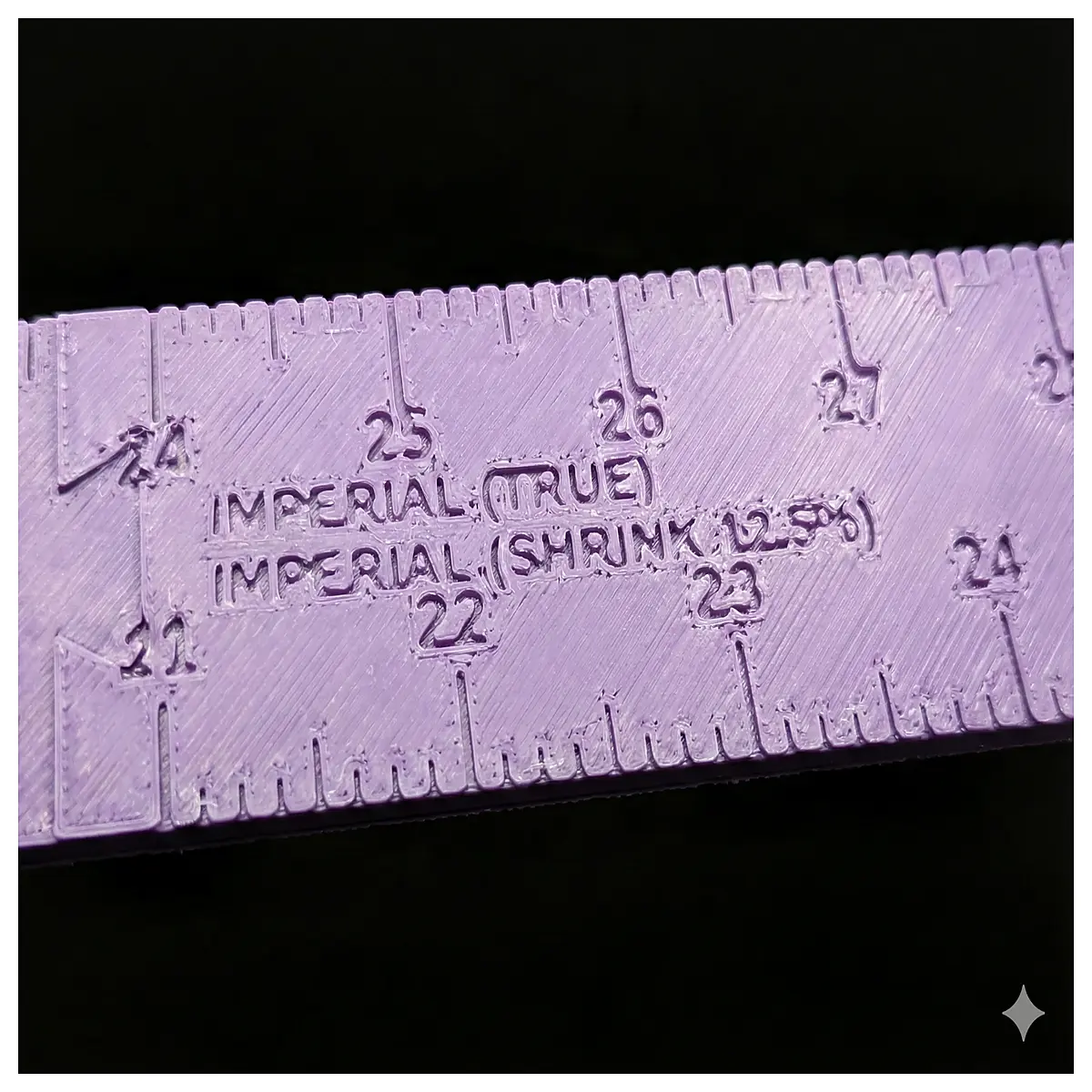 ceramic clay shrinkage ruler dual scale metric pottery wheel tool kiln firing measurement guide for potters
