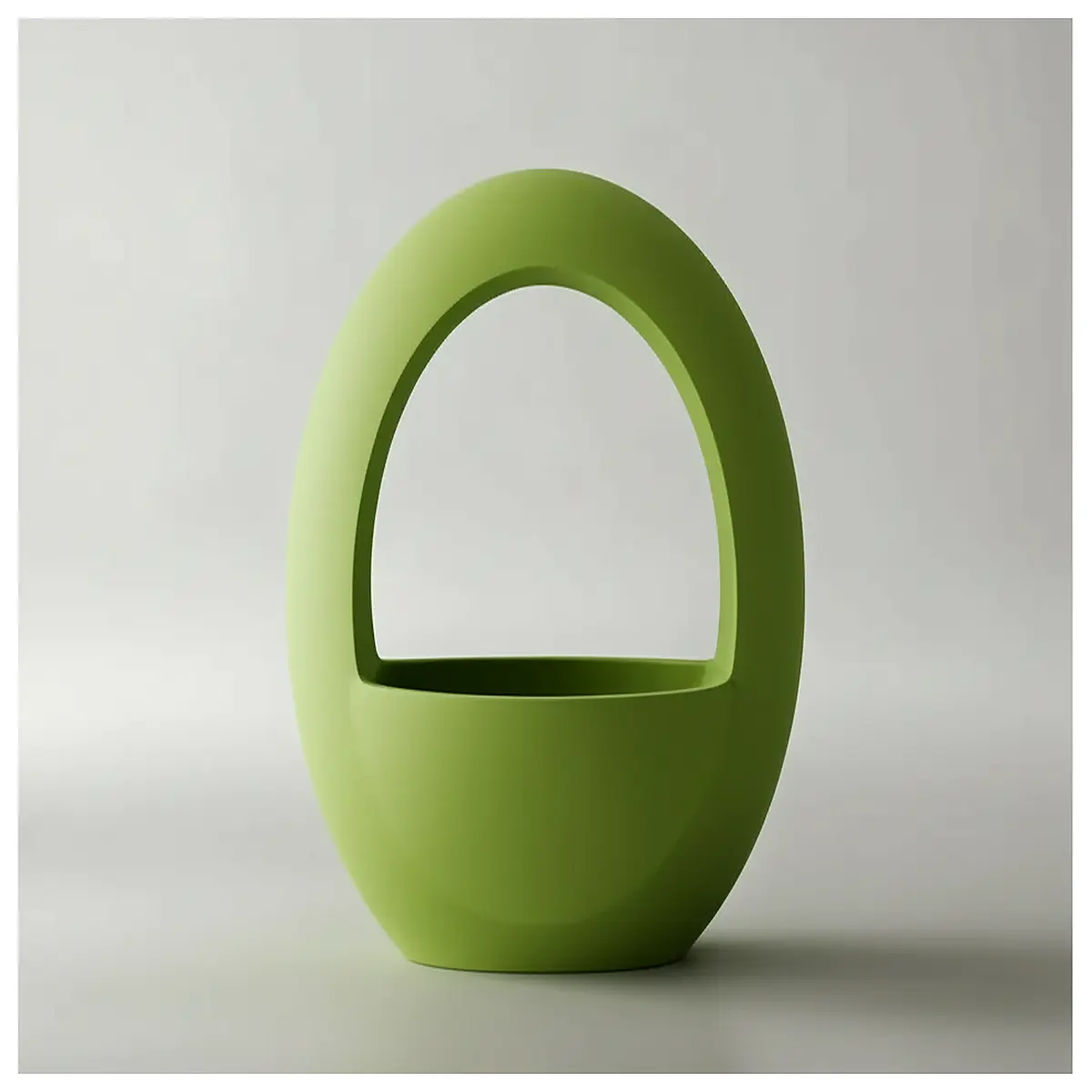 circular planter pot for indoor plants round flower container with drainage hole modern minimalist garden decor