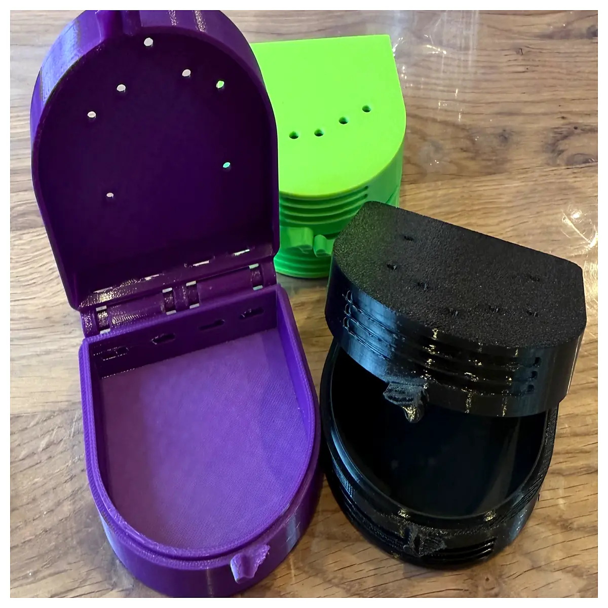 orthodontic retainer case portable travel toothbrush holder bpa protective box for braces aligners invisalign