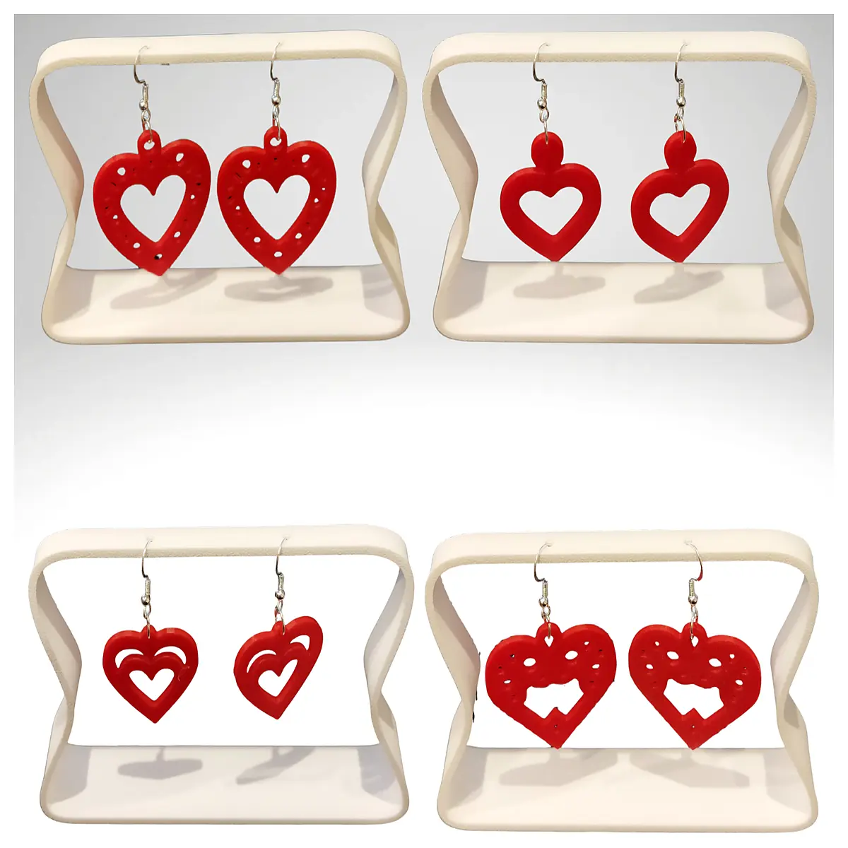 valentines day earrings for women gold silver dangle drop jewelry her romantic couple matching sets